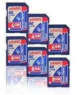 16GB takeMS SDHC card class 6 (MS16GSDC-HC6R)